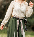 Mittelalterbluse Edith - natur