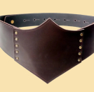 Ledermieder "Morgaine" -  braun