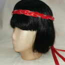 Jungfernband rot – Silber