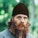 Wikingerkappe "Ari" -  braun