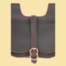 Ledergürteltasche "Udo"  - Dunkelbraun