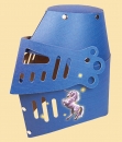 Ritterhelm Einhorn  blau