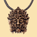 Amulett "Grüner Mann" -  Bronze