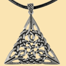 Keltisches Amulett "Triantan"-  versilbert