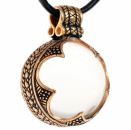 Bergkristall-Perle der Wikinger - L - Bronze