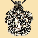 Greiftier-Amulett von Snoring - versilbert