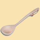 Kelle mit Lederband Schwarzerlenholz 50 cm