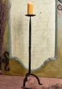 Geschmiedeter Kerzenständer - ca. 74 cm