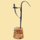 Kerzenhalter mit Holzsockel