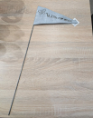 Metallstecker Willkommen