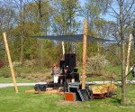 Lagerplane 7 m x 4 m - farbig