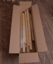 Holzstangen-Paket für Ritterzelt Herwald, 5 m