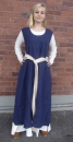 Bäuerliches Überkleid Gerda - blau