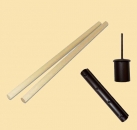 Holzmittelmast 300 cm - teilbar